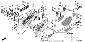 Rear Door Schematic