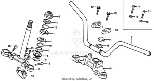 Handebar 76,78 Schematic