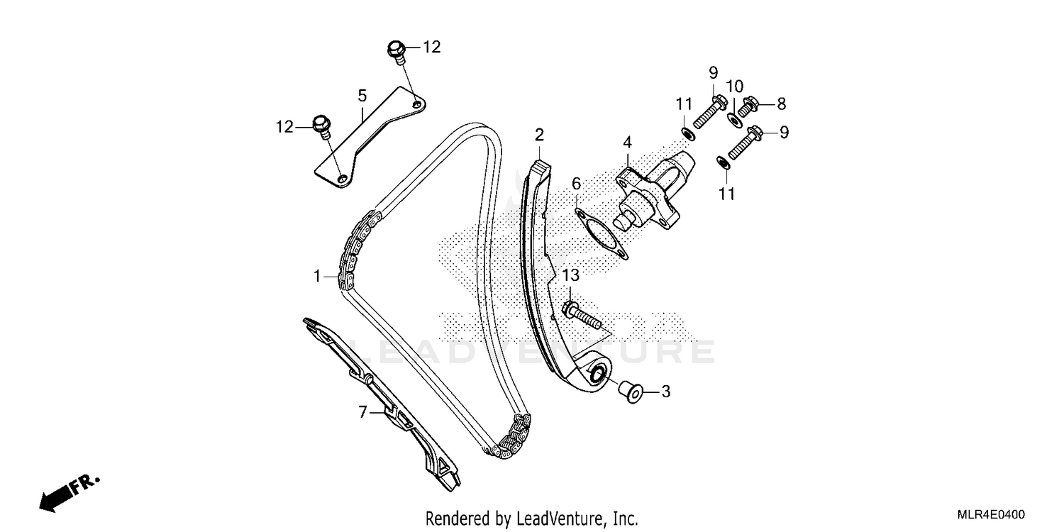 CAM CHAIN@TENSIONER