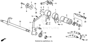 Gearshift Drum Schematic