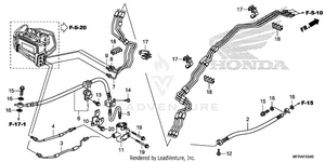 Brake Line (2) Schematic
