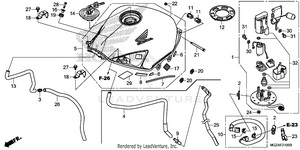 Fuel Tank@fuel Pump Schematic