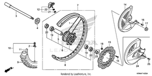 Front Wheel Schematic