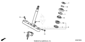 Steering Stem Schematic