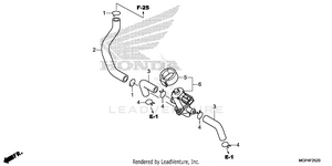 Air Injection Control    Valve Schematic