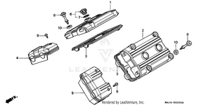 Cylinder Head Cover Schematic