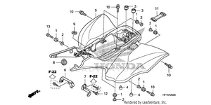 Rear Fender Schematic