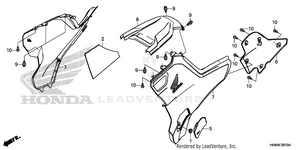 Side Cover@tank Cover Schematic