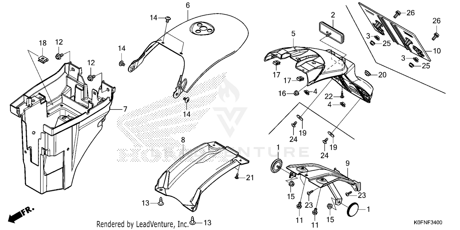 REAR FENDER