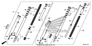 Front Fork (2) Schematic