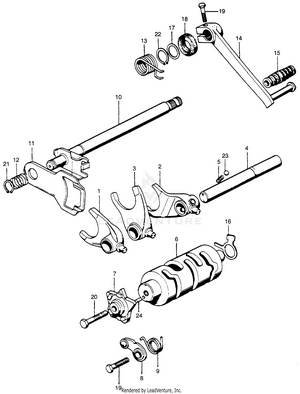 Gearshift Schematic