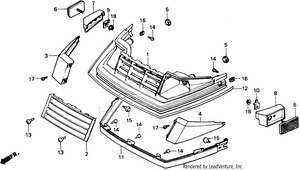 Front Garnish Schematic