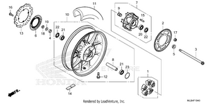 Rear Wheel Schematic