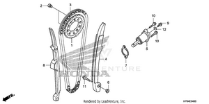 Cam Chain@tensioner Schematic
