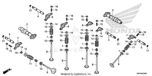Camshaft@valve Schematic