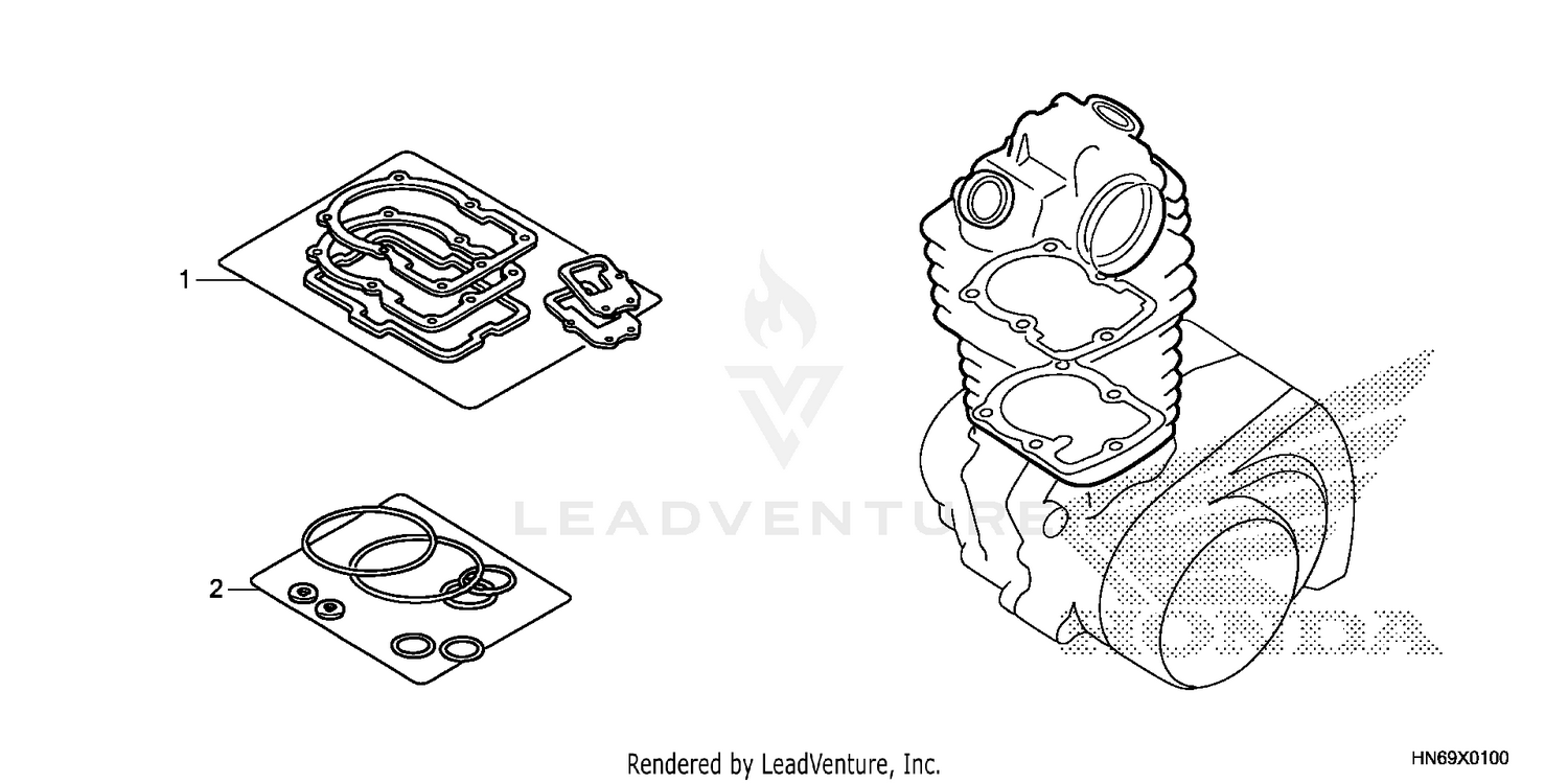 GASKET KIT A