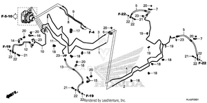 Brake Pipe (2) Schematic