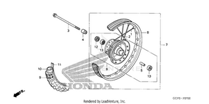 Front Wheel Schematic