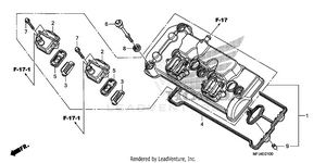Cylinder Head Cover Schematic