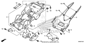 Rear Fender (2) Schematic