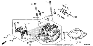 Cylinder Head Schematic
