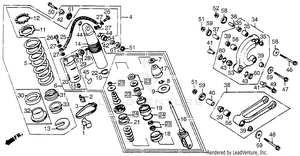 Shock Absorber 85-86 Schematic