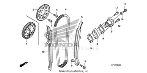 Cam Chain@tensioner Schematic