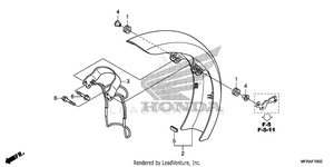 Front Fender (3) Schematic