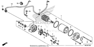 Starter Motor Schematic