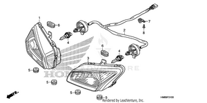 Headlight Schematic