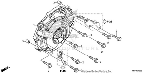 Alternator Cover Schematic
