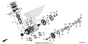 Crankshaft@piston Schematic