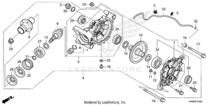 Rear Final Gear Schematic