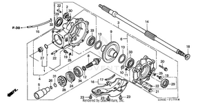 Final Driven Gear Schematic