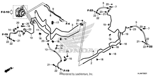 Brake Pipe (2) Schematic