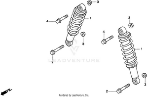 Front Shock Absorber Schematic