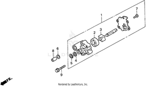 Oil Pump Schematic