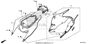Rear Cowl Schematic