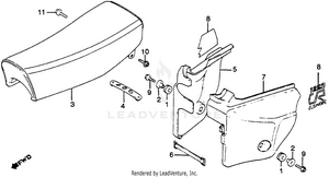 Seat + Side Cover 79 Schematic