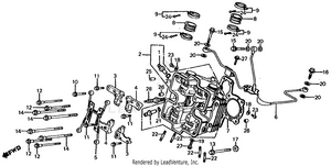 Cylinder Head (fr.) Schematic