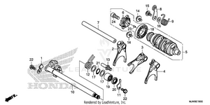 Gearshift Drum Schematic