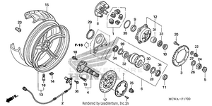 Rear Wheel Schematic