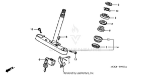 Steering Stem Schematic