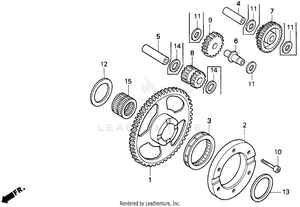 Starter Clutch Schematic