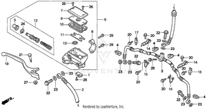 300 Fw Front Brake Master Cylinder Schematic