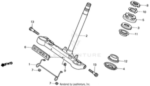 Steering Stem Schematic