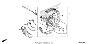 Front Wheel Schematic