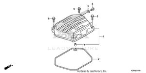 Cylinder Head Cover Schematic