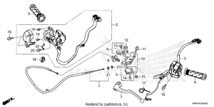 Handle Lever@switch@cable Schematic