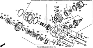 Cross Shaft Schematic